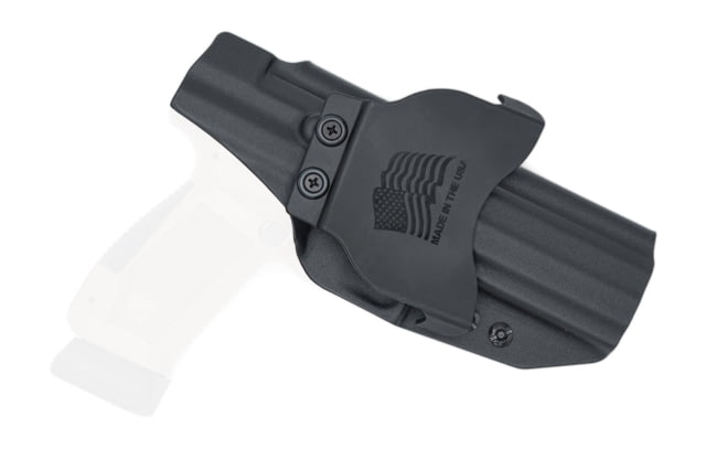 Rounded OWB KYDEX Paddle Holster Canik TP9SFX Left Hand Black - Rounded