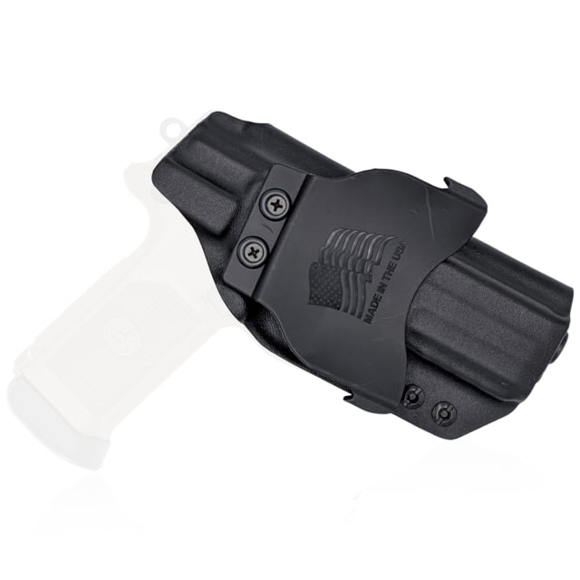 Rounded OWB KYDEX Paddle Holster FN Herstal FNX 45 Left Hand Black - Rounded Gear