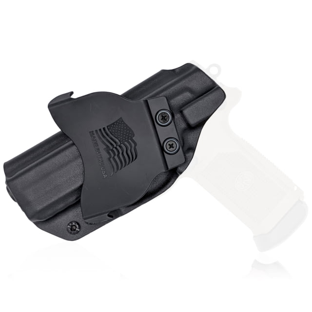 Rounded OWB KYDEX Paddle Holster FN Herstal FNX 45 Right Hand Black - Rounded Gear