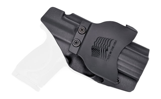 Rounded OWB Paddle Holster S&W M&P 9C/40C Compact Gen1 LH Black - Rounded Gear