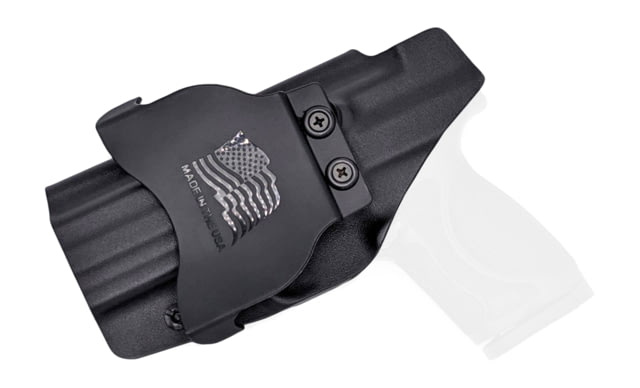 Rounded OWB Paddle Holster S&W M&P 9C/40C Compact Gen1 RH Black - Rounded Gear