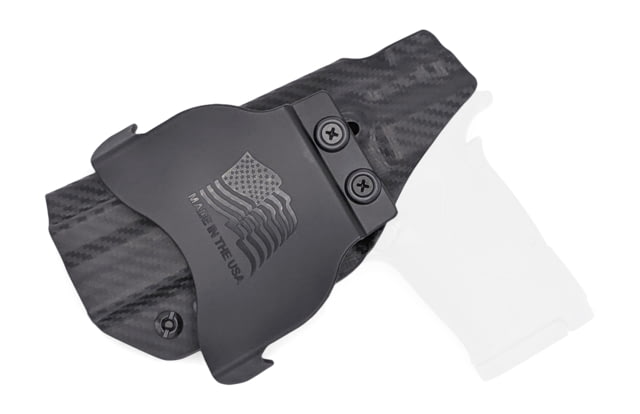 Rounded OWB Paddle Holster Smith & Wesson M&P SHIELD 9mm/40SW/M2.0 & Perf. Center - Non-Laser Left Hand Black SWN-Mdsf - Rounded