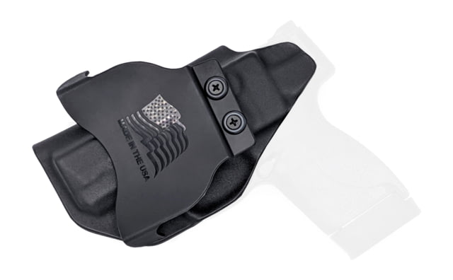 Rounded OWB Paddle Holster S&W M&P SHIELD 45 ACP Right Hand Black - Rounded Gear