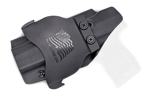 Rounded OWB KYDEX Paddle Holster Sig Sauer P365 XL Right Hand Carbon Fiber - Rounded