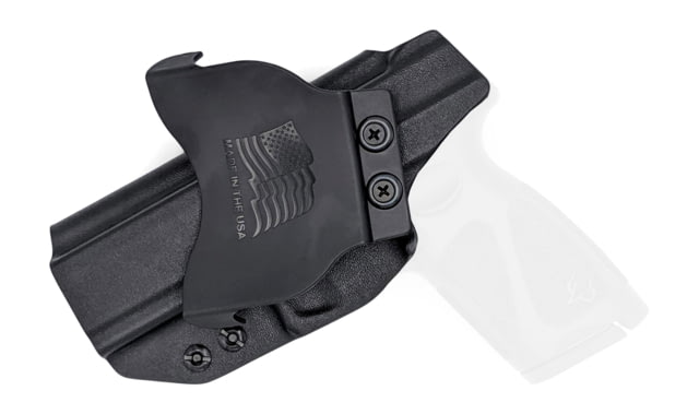 Rounded OWB KYDEX Paddle Holster Taurus G3 Right Hand Black - Rounded