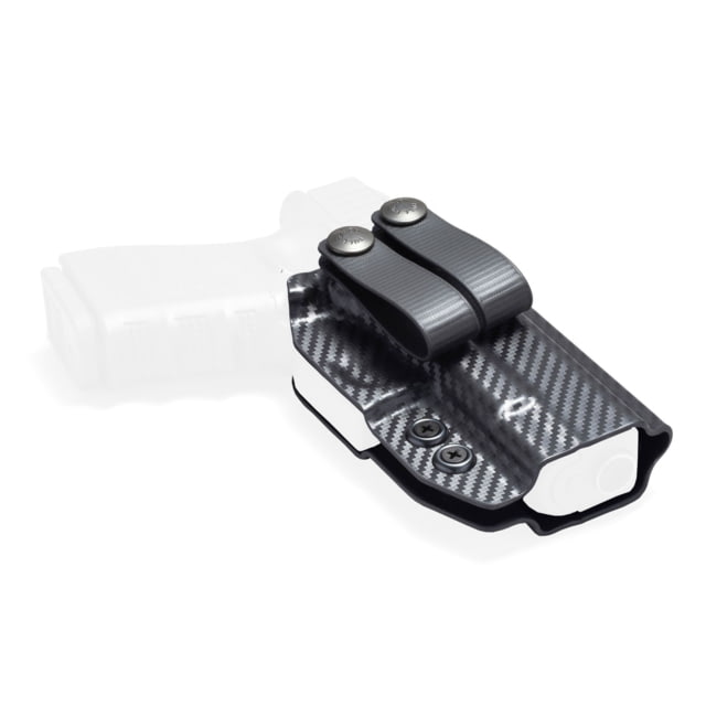 Rounded Concealment Express Pull-The-Dot Soft Belt Loop Kit for IWB Holsters One Size Black - Rounded