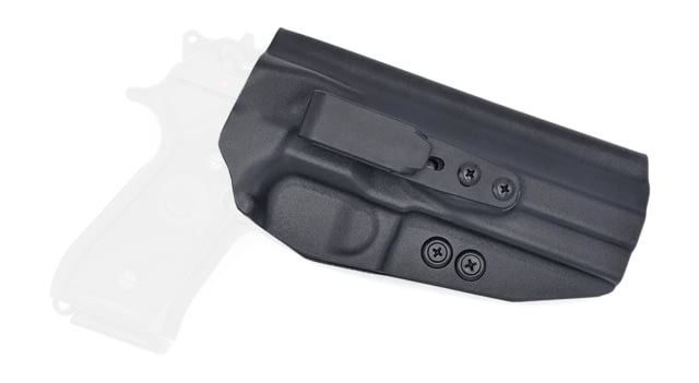Rounded Tuckable IWB KYDEX Holster Beretta M9 M9A1 M9A3 Ambidextrous Carbon Fiber Black CEB000148 - Rounded Gear