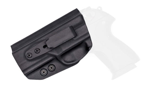 Rounded Tuckable IWB KYDEX Holster Beretta PX4 Storm Compact 9/40 Left Hand Black CEB000431 - Rounded