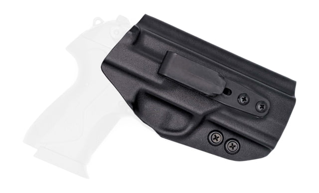 Rounded Tuckable IWB KYDEX Holster Beretta PX4 Storm Compact 9/40 Right Hand Black CEB000430 - Rounded
