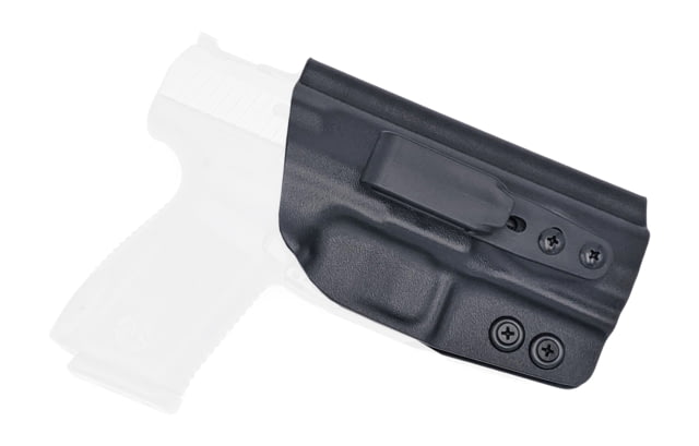 Rounded Tuckable IWB KYDEX Holster Canik TP9SF/TP9SF Elite Right Hand Black - Rounded