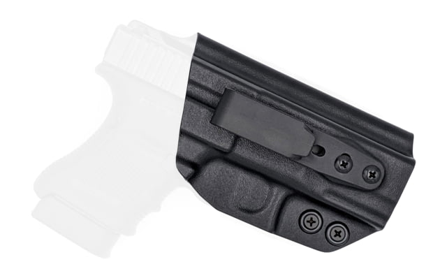Rounded Tuckable IWB KYDEX Holster Glock 30S Right Hand Black CEB000527 - Rounded
