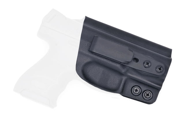 Rounded Tuckable IWB KYDEX Holster Heckler & Koch VP9SK Right Hand Carbon Fiber - Rounded