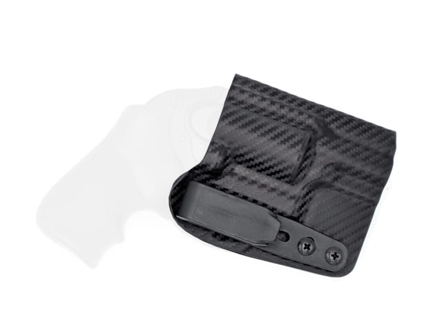 Rounded Tuckable IWB KYDEX Holster Ruger LCR/LCRx Ambidextrous Carbon Fiber - Rounded