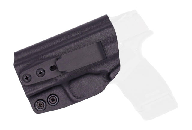 Rounded IWB KYDEX Holster Springfield Armory Hellcat Left Hand Black - Rounded