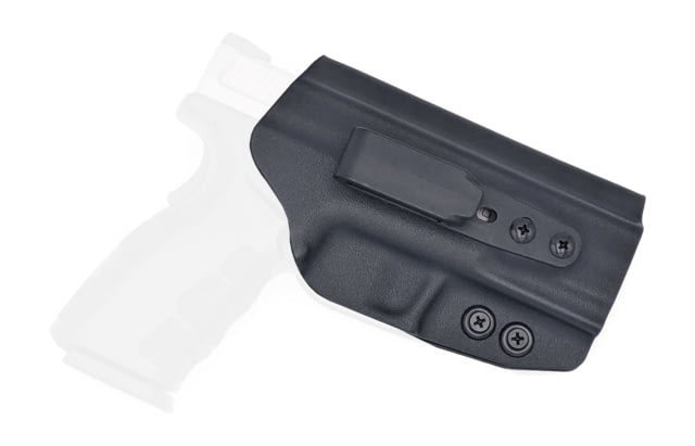 Rounded Tuckable IWB KYDEX Holster Springfield XD MOD.2 3.3in 45 ACP Sub-Compact Ambidextrous Black CEB000340 - Rounded