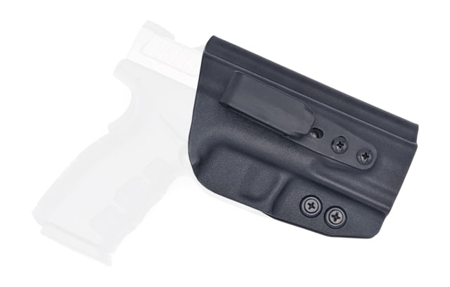 Rounded Tuckable IWB KYDEX Holster Springfield XD MOD.2 3.3in 45 ACP Sub-Compact Right Hand Black CEB000342 - Rounded