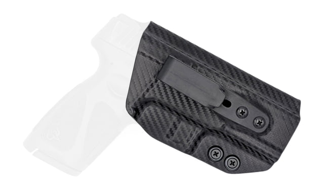 Rounded Tuckable IWB KYDEX Holster Taurus G3 Right Hand Carbon Fiber - Rounded