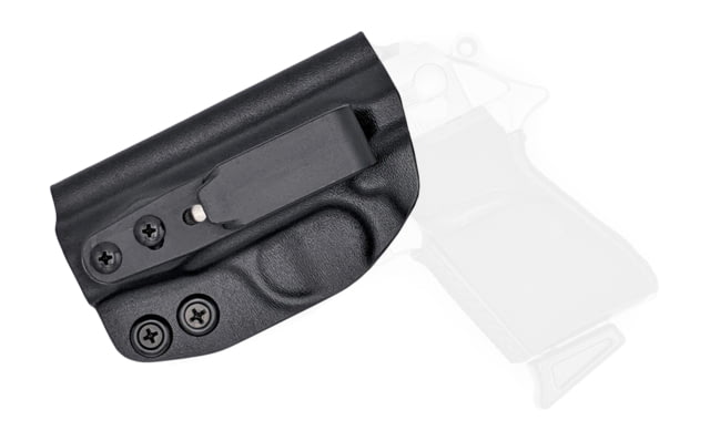 Rounded Tuckable IWB KYDEX Holster Walther PPK/S Left Hand Black CEB000257 - Rounded
