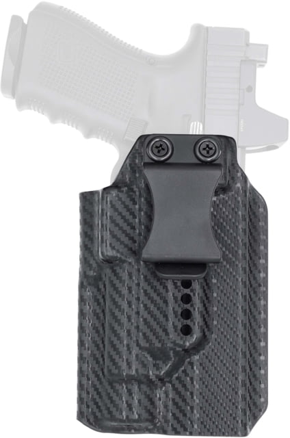 Rounded Weapon Mounted Light Holster for Streamlight TLR-1 Right Carbon Fiber - Rounded