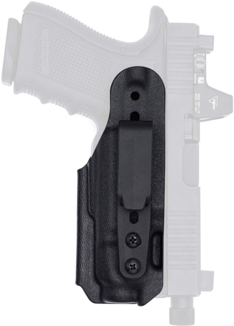 Rounded Weapon Mounted Light Holster for Streamlight TLR-1 Right Black - Rounded