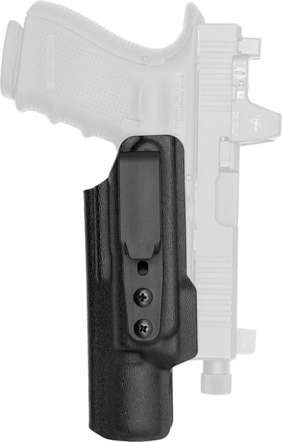 Rounded Weapon Mounted Light Holster for Surefire X300UA/B Ambidextrous Black - Rounded