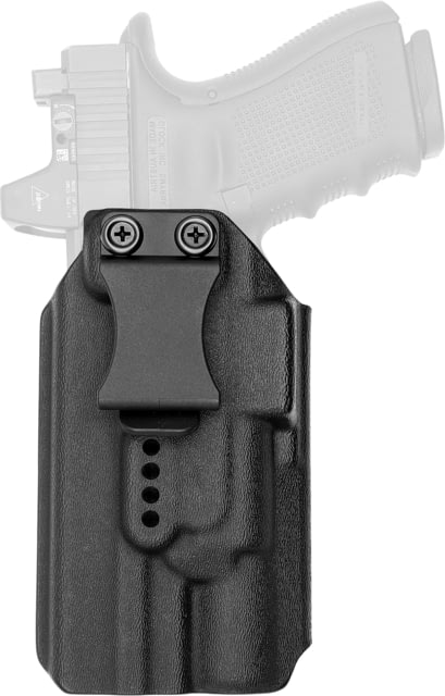 Rounded Weapon Mounted Light Holster for Surefire X300UA/B Left Black - Rounded