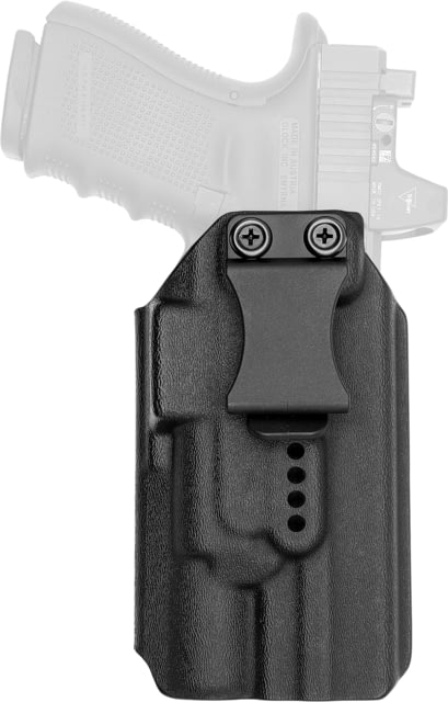 Rounded Weapon Mounted Light Holster for Surefire X300UA/B Right Black - Rounded