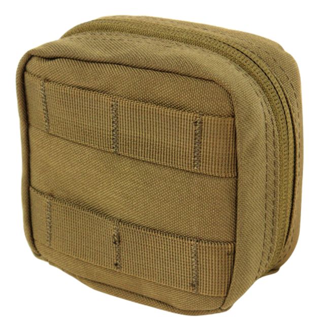 Condor Outdoor 4 X 4 Utility Pouch Coyote Brown - Condor Outdoor