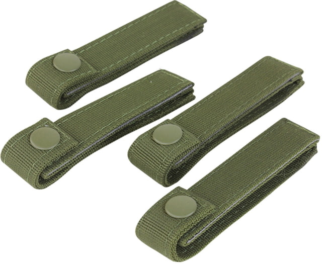 Condor Outdoor 4in Mod Straps 4 Pcs / Pack Olive Drab