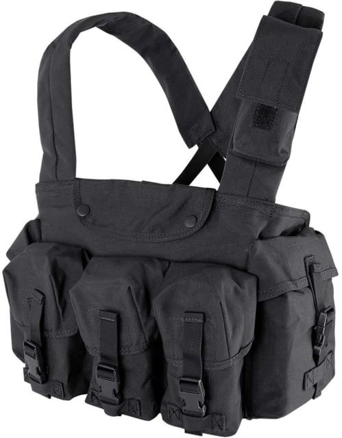 Condor Outdoor 7 Pocket Chest Rig Black - Condor Outdoor