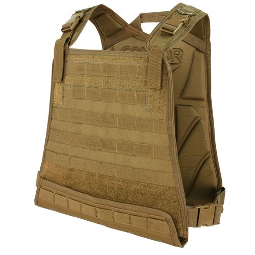 Condor Outdoor Compact Plate Carrier Coyote Brown - Condor Outdoor