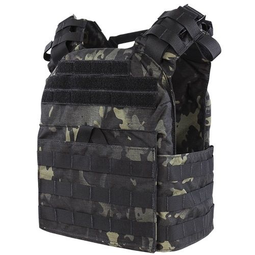 Condor Outdoor Cyclone Plate Carrier Multicam Black - Condor Outdoor