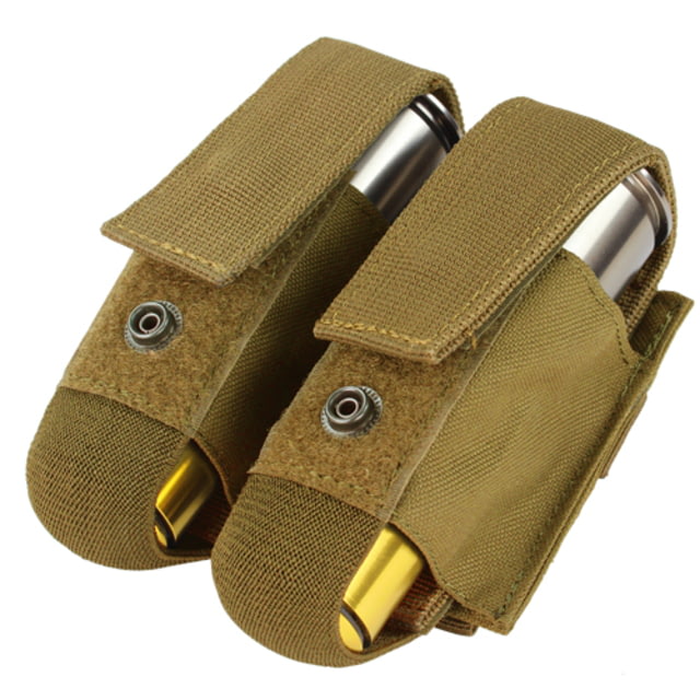 Condor Outdoor Double 40 mm Grenade Pouch Coyote Brown - Condor Outdoor