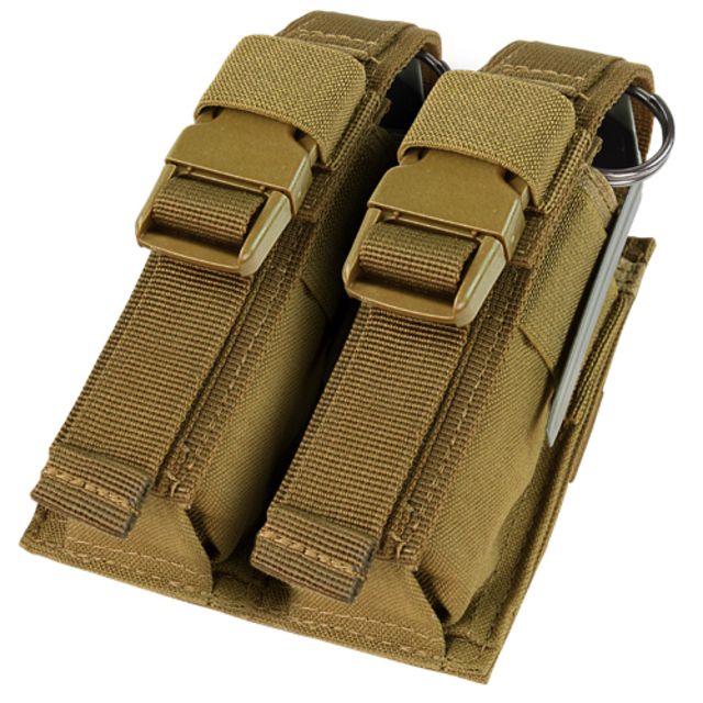 Condor Outdoor Double Flashbang Pouch Coyote Brown - Condor Outdoor