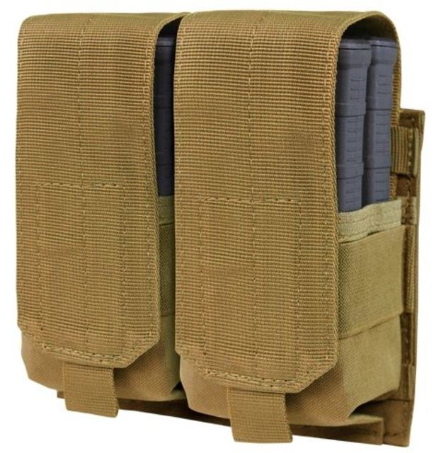 Condor Outdoor Double M14 Mag Pouch - Gen II Coyote Brown - Condor Outdoor