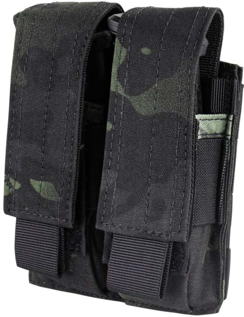 Condor Outdoor Double Pistol Mag Pouch Multicam Black - Condor Outdoor