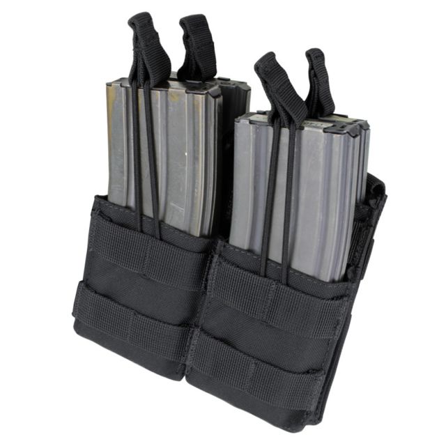 Condor Outdoor Double Stacker M4 Mag Pouch Black - Condor Outdoor