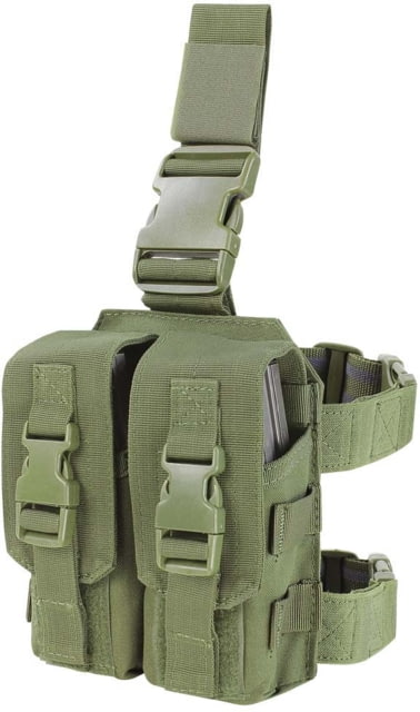Condor Outdoor Drop Leg M4 Mag Pouch Olive Drab - Condor Outdoor