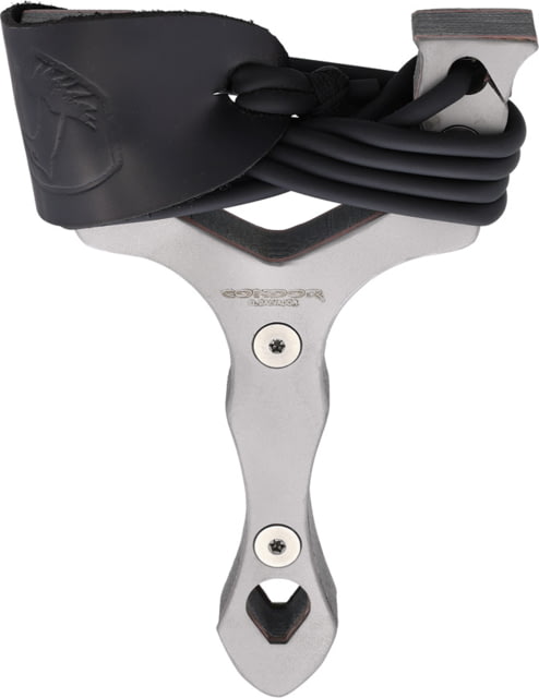 Condor Tool and Knife Exoskeleton Slingshot 5.25in Overall 2.82oz Blasted Satin Finish 420 HC Stainless Steel - Condor Tool And Knife
