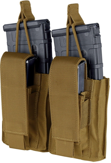 Condor Outdoor Gen2 Double Kangaroo Mag Pouch Coyote Brown - Condor Outdoor