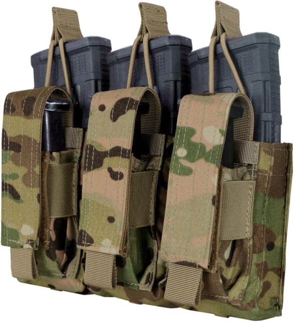 Condor Outdoor Gen2 Triple Kangaroo Mag Pouch Multicam - Condor Outdoor
