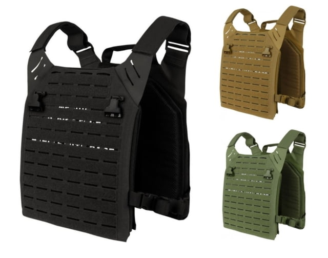 Condor Outdoor Lcs Vanquish Plate Carrier, Coyote Brown, 201139-498 by USA Condor Outdoor Bulletproof Vests Plate Carriers