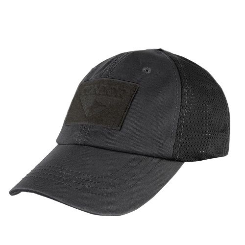 Condor Outdoor Mesh Tactical Cap Black