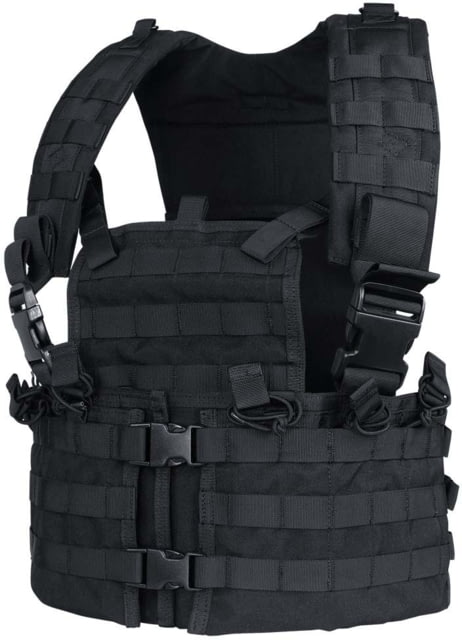 Condor Outdoor Modular Chest Set Black M-XL Adjustable - Condor Outdoor