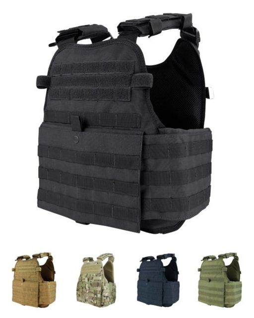 Condor Outdoor Gen 2 Modular Operator Plate Carrier, Coyote Brown, 12-MOPC-498 by USA Condor Outdoor Bulletproof Vests Plate Carriers