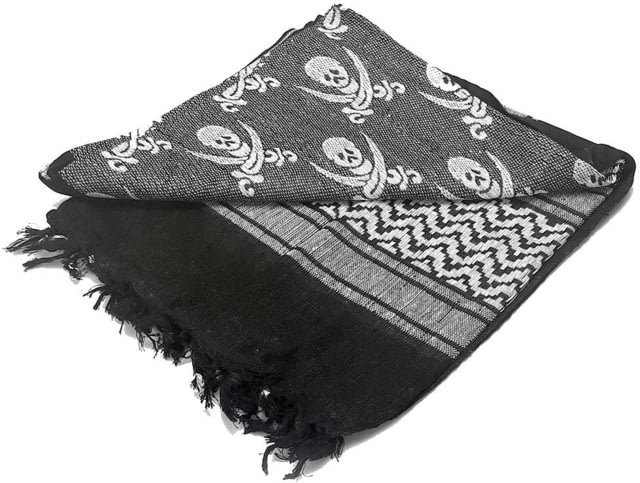 Condor Outdoor Shemagh 100percent Cotton Tan/Black Pirate - Condor Outdoor