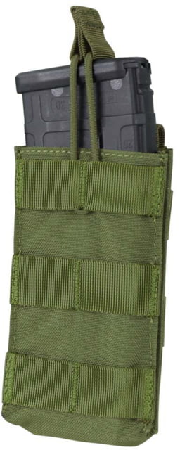 Condor Outdoor Single M4/M16 Open Top Mag Pouch 001 Olive Drab - Condor Outdoor