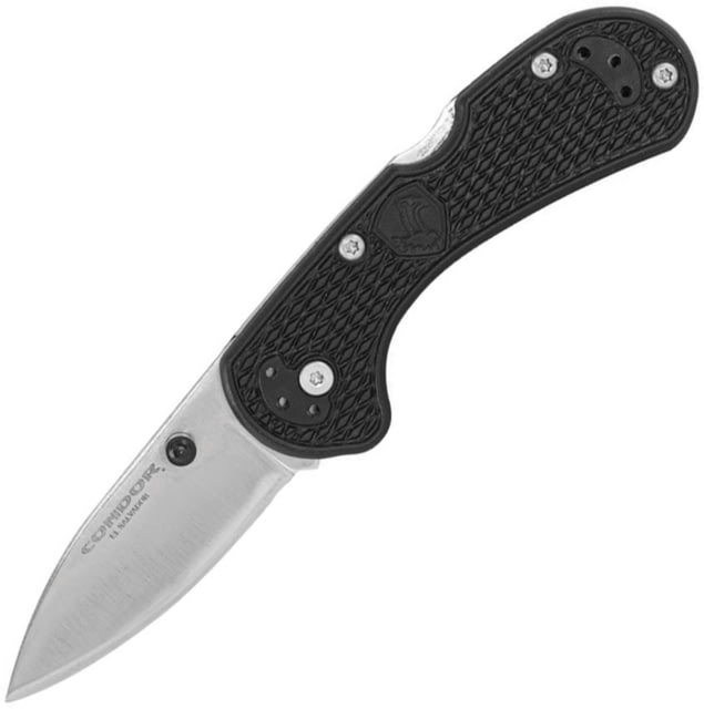 Condor Tool and Knife Cadejo Lockback Black - Condor Tool And Knife