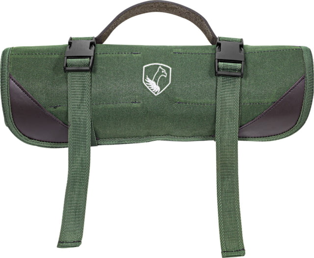 Condor Tool and Knife 12 Folding Knives Carry Roll 14in Overall Canvas/Leather Green - Condor Tool And Knife