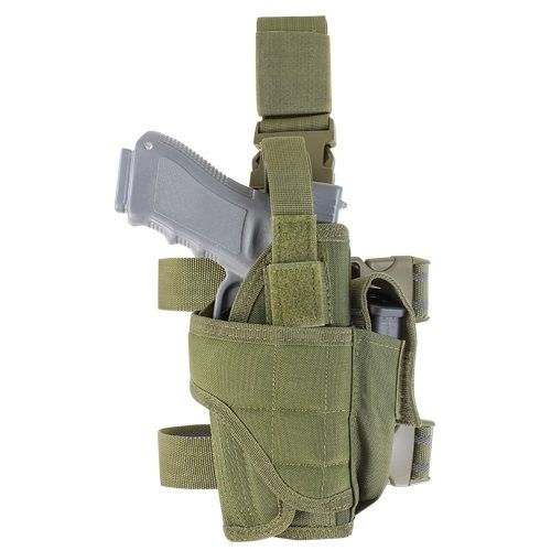Condor Outdoor Tornado Tactical Leg Holster Right Hand Matte Olive Drab - Condor Outdoor